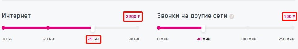 персональный тариф от altel kz